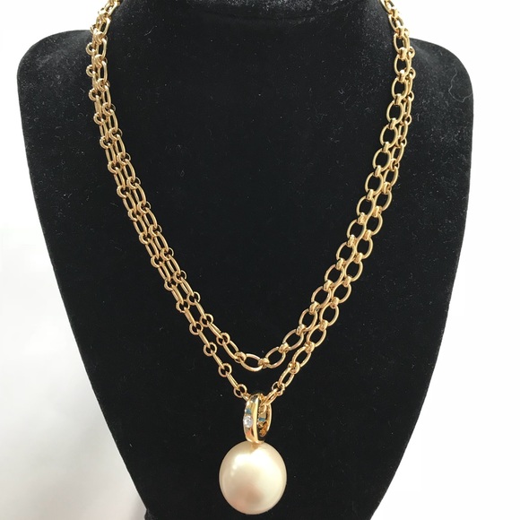kate spade Jewelry - Kate Spade Pearly Delight Long Pendant